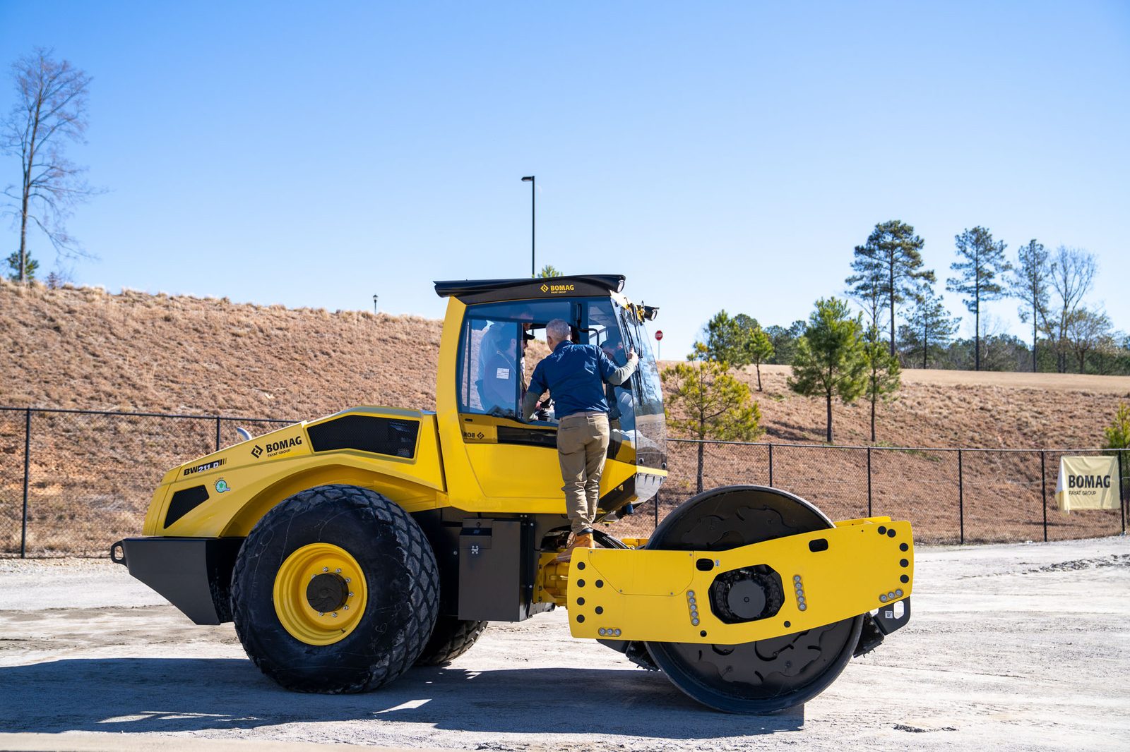 BOMAG — on site
