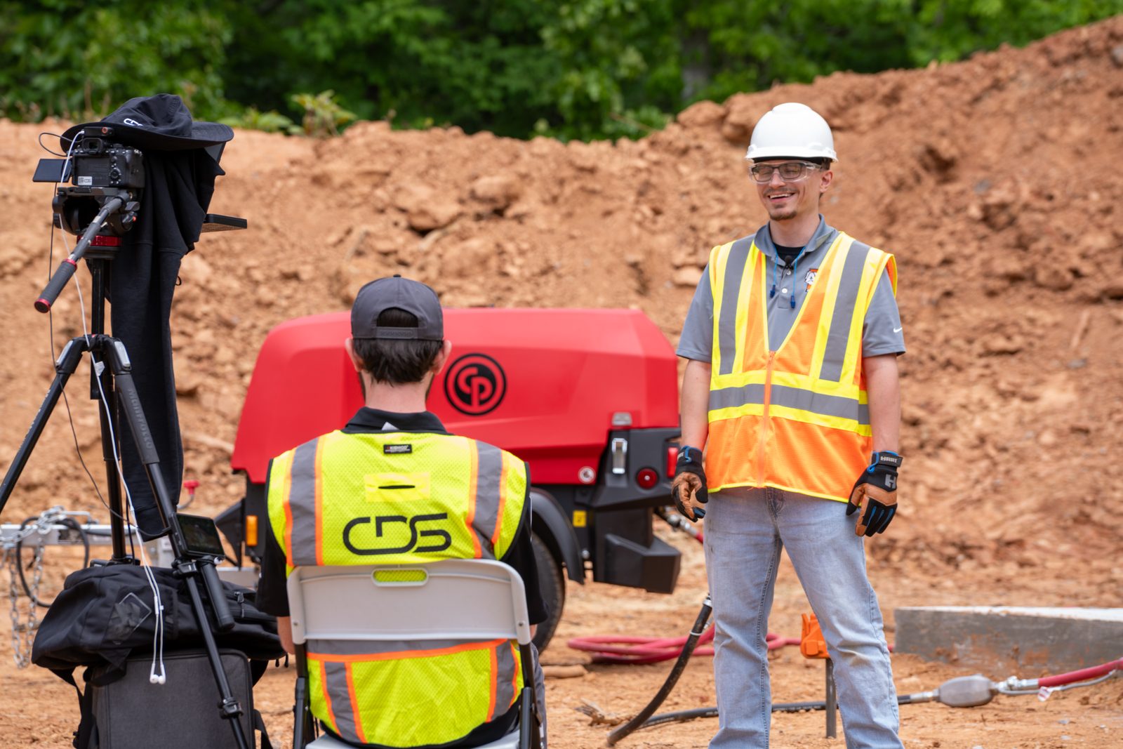 Chicago Pneumatic — on site