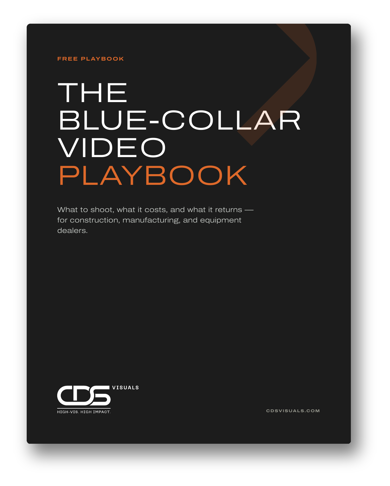 The Blue-Collar Video Playbook cover